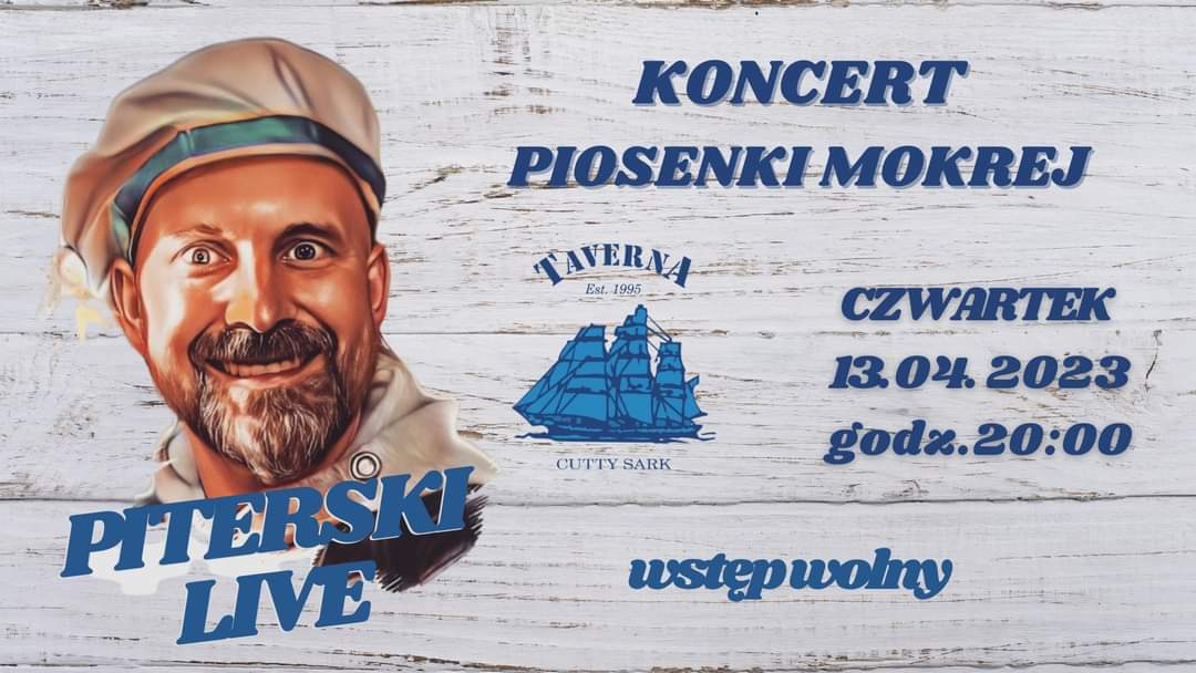 Piterski – Koncert Piosenki Mokrej 13.04.2023