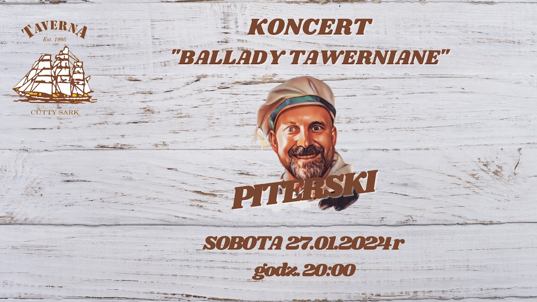 Piterski Ballady Taverniane – 27.01.2024